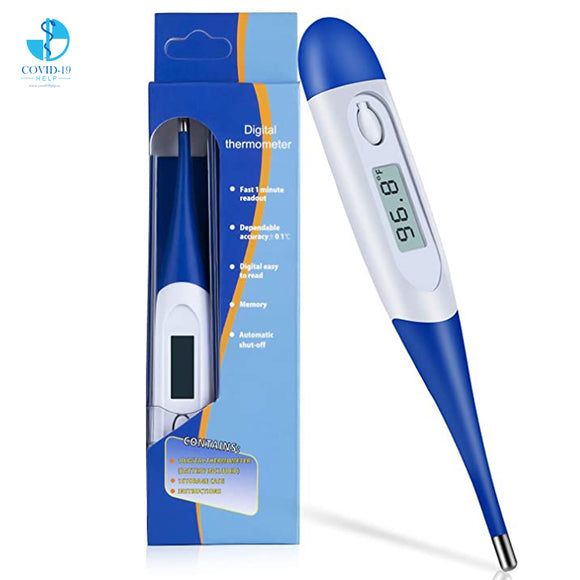 Digital Medical Thermometer Oral Rectal Axillary Armpit