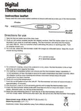 Oral Digital Thermometer for Fever