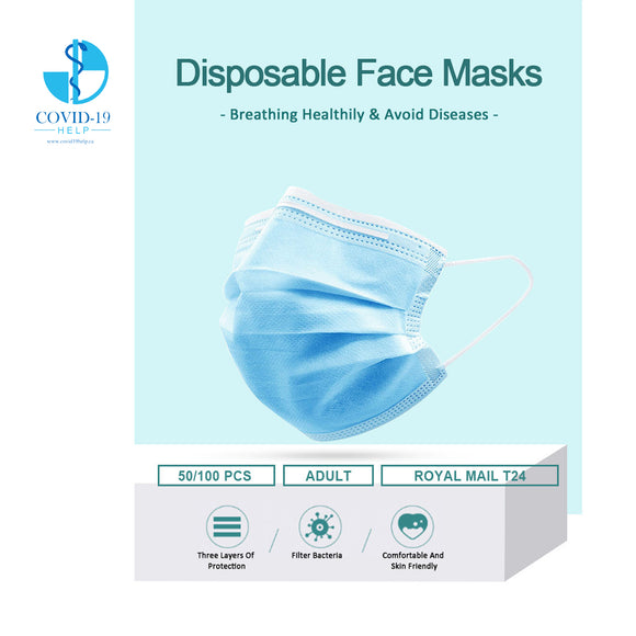 Disposable Surgical Face Mask - 2000 Pcs